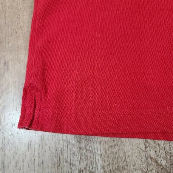 Mens Tommy Hilfiger Athletics USA Polo Shirt with Zipper Pocket - Size Medium - Picture 7 of 8